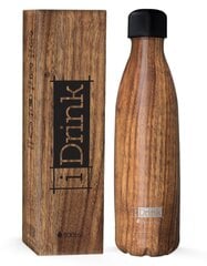 Termo gertuvė Itotal Wood, 500 ml kaina ir informacija | Gertuvės | pigu.lt