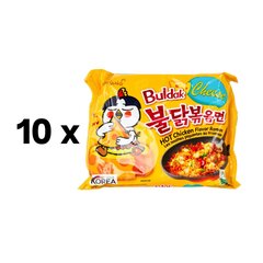 Лапша Samyang Hot Chicken Ramen Cheese, 140 г упаковка, 10 шт. цена и информация | Макароны | pigu.lt