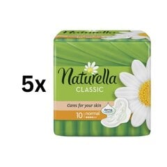 Higieniniai paketai NATURELLA Normal Plus, 10 vnt. pakuotė 5 vnt. kaina ir informacija | Naturella Kvepalai, kosmetika | pigu.lt
