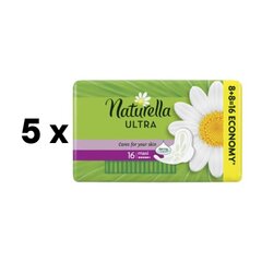 Гигиенические пакеты Naturella Ultra Super, 16 шт., упаковка 5 шт. цена и информация | Тампоны, гигиенические прокладки для критических дней, ежедневные прокладки | pigu.lt