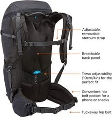 Žygių kuprinė Thule AllTrail X, 35L, pilka kaina ir informacija | Kuprinės ir krepšiai | pigu.lt