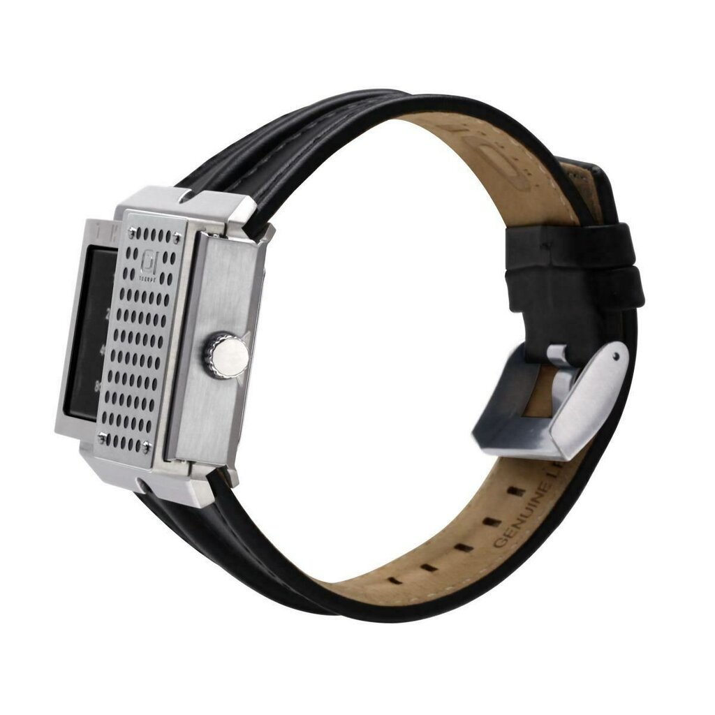 Laikrodis vyriškas 01TheOne SD128B1 Binary Watch Slider kaina ir informacija | Vyriški laikrodžiai | pigu.lt