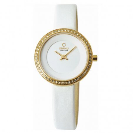 Moteriškas laikrodis Obaku Danija V146LGIRW1 kaina ir informacija | Moteriški laikrodžiai | pigu.lt