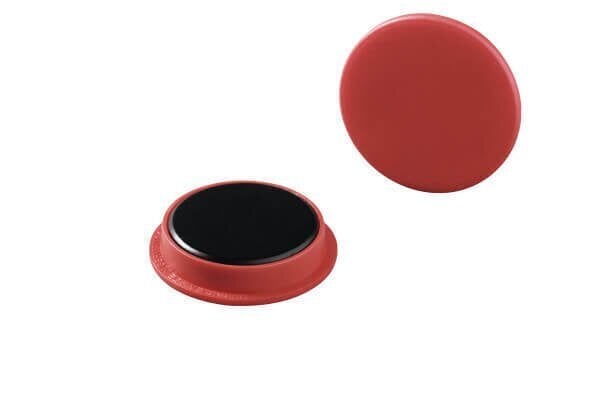 Durable magnetai raudoni Ø37mm, 20vnt. цена и информация | Kanceliarinės prekės | pigu.lt