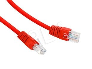 PATCH CABLE CAT5E UTP 0.25M/RED PP12-0.25M/R GEMBIRD цена и информация | Кабели и провода | pigu.lt