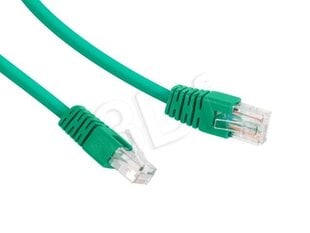 Gembird PP12-0.5M/G Green Patch cord cat. 5E molded strain kaina ir informacija | Kabeliai ir laidai | pigu.lt