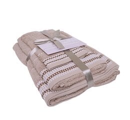 KrisMar Tekstiil rankšluosčių rinkinys Almond, 3 vnt. kaina ir informacija | Rankšluosčiai | pigu.lt