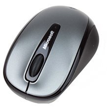 Belaidė pelė Microsoft Wireless Mobile Mouse 3500, Pilka kaina ir informacija | Pelės | pigu.lt