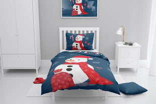 Детский рождественский двусторонний комплект постельного белья, 135x200, 2 части цена и информация | Детское постельное бельё | pigu.lt