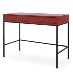 Kosmetinis staliukas AKL Furniture Mono MT104, raudonas kaina ir informacija | Kosmetiniai staliukai | pigu.lt