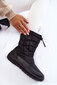Sniego batai moterims Big Star BSB22303, juodi kaina ir informacija | Aulinukai, ilgaauliai batai moterims | pigu.lt