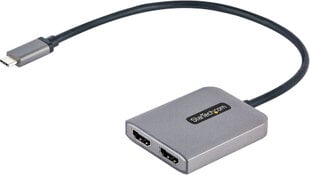 Startech USB-C to HDMI Cable Startech MST14CD122HD kaina ir informacija | Adapteriai, USB šakotuvai | pigu.lt