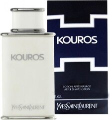 Лосьон после бритья Yves Saint Laurent Kouros для мужчин, 100 мл цена и информация | Мужская парфюмированная косметика | pigu.lt