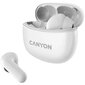 Canyon TWS-5 White CNS-TWS5W kaina ir informacija | Ausinės | pigu.lt