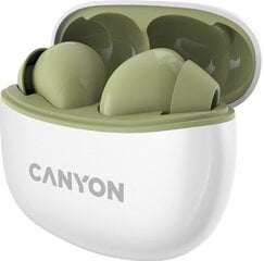 Canyon TWS-5 Olive CNS-TWS5GR цена и информация | Наушники | pigu.lt