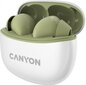 Canyon TWS-5 Olive CNS-TWS5GR kaina ir informacija | Ausinės | pigu.lt