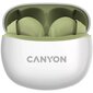 Canyon TWS-5 Olive CNS-TWS5GR kaina ir informacija | Ausinės | pigu.lt