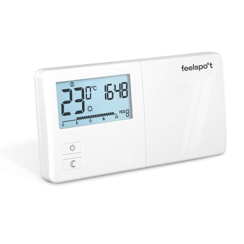 Elektroninis programuojamas termostatas (termoreguliatorius) Feelspot WTH25.08 цена и информация | Laikmačiai, termostatai | pigu.lt