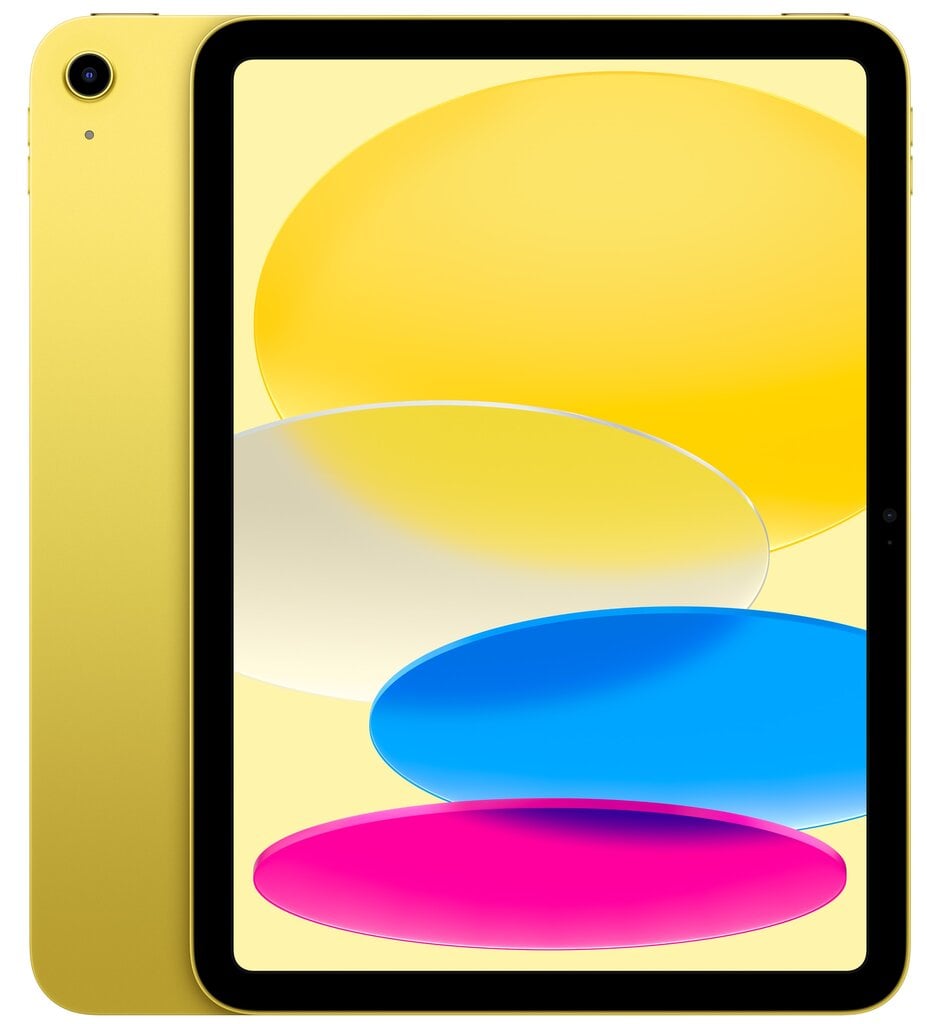 iPad 10.9" Wi-Fi 256GB - Yellow 10th Gen - MPQA3HC/A kaina ir informacija | Planšetiniai kompiuteriai | pigu.lt