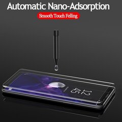 Защитное стекло дисплея Nano Optics 5D UV Glue Samsung S911 S23 5G выгнутое прозрачное цена и информация | Защитные пленки для телефонов | pigu.lt