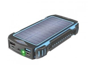 PRIO Solar PowerBank Солнечная внешняя зарядная батарея 20000mAh / QC3.0 / PD / SCP цена и информация | Зарядные устройства Power bank | pigu.lt