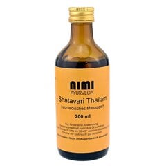 Masažo aliejus moterims Shatavari Thailam, Nimi Ayurveda 500 ml цена и информация | Кремы, лосьоны для тела | pigu.lt