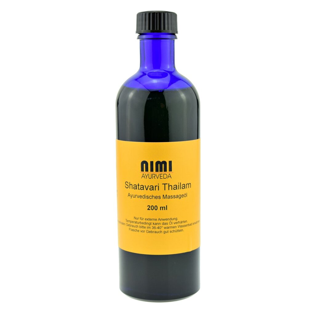 Masažo aliejus moterims Shatavari Thailam, Nimi Ayurveda 500 ml цена и информация | Kūno kremai, losjonai | pigu.lt