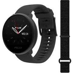 Polar Ignite 2 S-L, Pearl Black + Hook & Loop dirželis kaina ir informacija | Išmanieji laikrodžiai (smartwatch) | pigu.lt