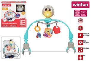 Muzikinė arka "Winfun" vežimėliui ir vaikiškai lovytei 0m+ kaina ir informacija | Žaislai kūdikiams | pigu.lt