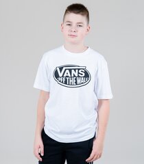 Vans Kids marškinėliai VN0A7Y4F*YB2, baltas/ juodas 196245026773 kaina ir informacija | Marškinėliai berniukams | pigu.lt