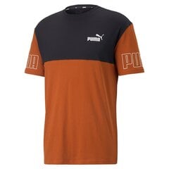 Puma мужская футболка 671567*64, коричневый/черный 4065449047531 цена и информация | Мужские футболки | pigu.lt