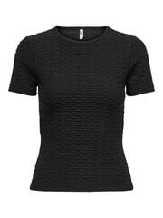 JDY женская футболка 15294855*01, черный 5715418429170 цена и информация | Футболка женская | pigu.lt