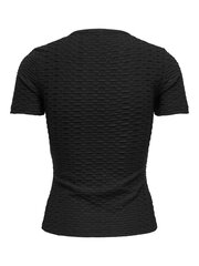 JDY женская футболка 15294855*01, черный 5715418429170 цена и информация | Женские футболки | pigu.lt