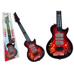 Vaikiška gitara Star Strings, raudona kaina ir informacija | Lavinamieji žaislai | pigu.lt