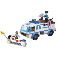 Policijos automobilis Police Car Chase Bricks Set, 368 d. цена и информация | Конструкторы и кубики | pigu.lt