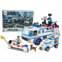 Policijos automobilis Police Car Chase Bricks Set, 368 d. цена и информация | Конструкторы и кубики | pigu.lt