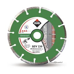 Pjovimo diskas Rubi pro 25916, 230mm kaina ir informacija | Mechaniniai įrankiai | pigu.lt