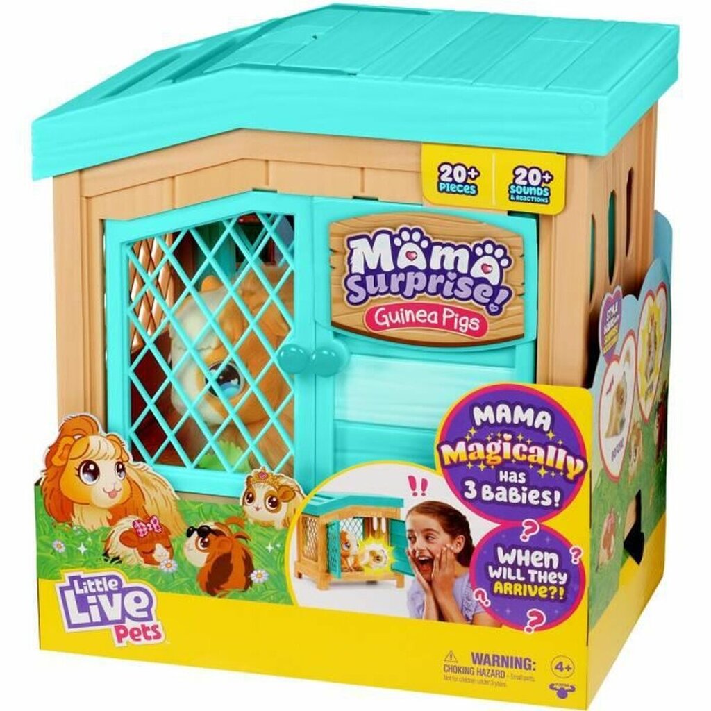 Interaktyvus gyvūnas Moose Toys Mama surprise kaina ir informacija | Lavinamieji žaislai | pigu.lt