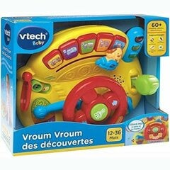 Музыкальная игрушка-руль Vtech Baby Vroum Vroum des découvertes  цена и информация | Игрушки для малышей | pigu.lt
