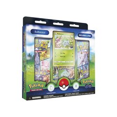 Kortų žaidimas Pokemon TCG - Pokémon GO Pin Collection - Bulbasaur kaina ir informacija | Stalo žaidimai, galvosūkiai | pigu.lt