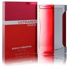 Туалетная вода Paco Rabanne Ultrared EDP для мужчин, 100 мл цена и информация | Мужские духи | pigu.lt