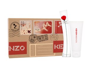 Kosmetikos rinkinys Kenzo Flower by Kenzo EDP moterims: Kvapusis vanduo 30 ml + kūno losjonas 75 ml kaina ir informacija | Kvepalai moterims | pigu.lt