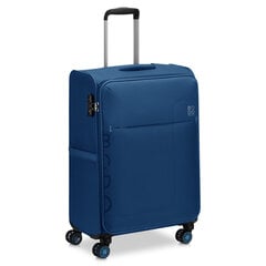 Чемодан-средний-65см-Sirio-синий цена и информация | Чемоданы, дорожные сумки  | pigu.lt