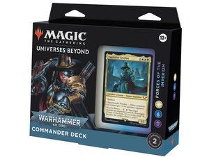 Žaidimo kortos MTG Universes Beyond Warhammer 40K Commander Deck Forces of the Imperium цена и информация | Настольные игры, головоломки | pigu.lt