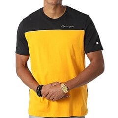 Marškinėliai vyrams Champion Legacy 217855KK001, geltoni kaina ir informacija | Vyriški marškinėliai | pigu.lt