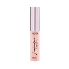 Laminavimo efektą suteikiantis antakių gelis Hean Laminaton Brow Gel ultra strong, 8 ml цена и информация | Карандаши, краска для бровей | pigu.lt