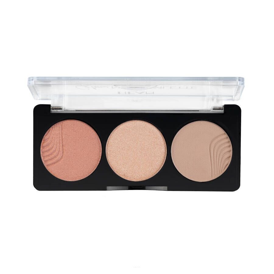 Veido kontūravimo paletė Hean Glow Nude Palette SunGlow, 8 g kaina ir informacija | Makiažo pagrindai, pudros | pigu.lt