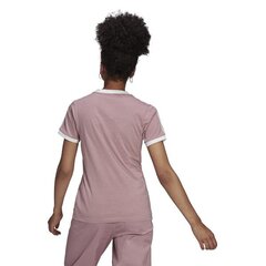 3 STRIPES TEE ADIDAS ORIGINALS  for Women's Pink HB9485 HB9485 цена и информация | Женские футболки | pigu.lt