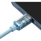 Baseus Crystal Shine Series USB Type C - Lightning Fast Charging Power Delivery 20W 2m (CAJY001403) kaina ir informacija | Laidai telefonams | pigu.lt