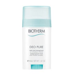 Pieštukinis dezodorantas Biotherm Deo Pure, 40 ml kaina ir informacija | Biotherm Išparduotuvė | pigu.lt